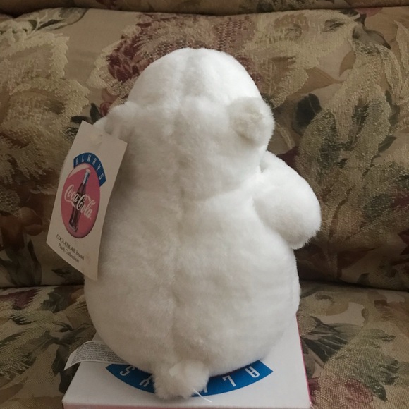 Vintage Coca Cola Plush Bear - Picture 4 of 7